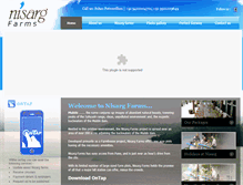 Tablet Screenshot of nisargfarms.com